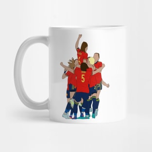 Goal celebration Spanish National Team Mug